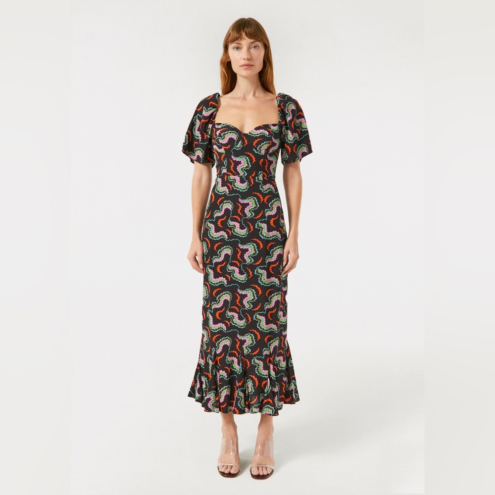 Rhode Ramona Dress in Soundwave